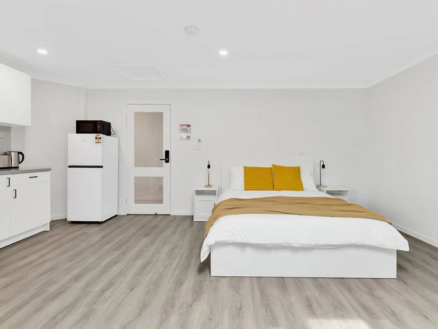 coliving properties brisbane bedroom by invida