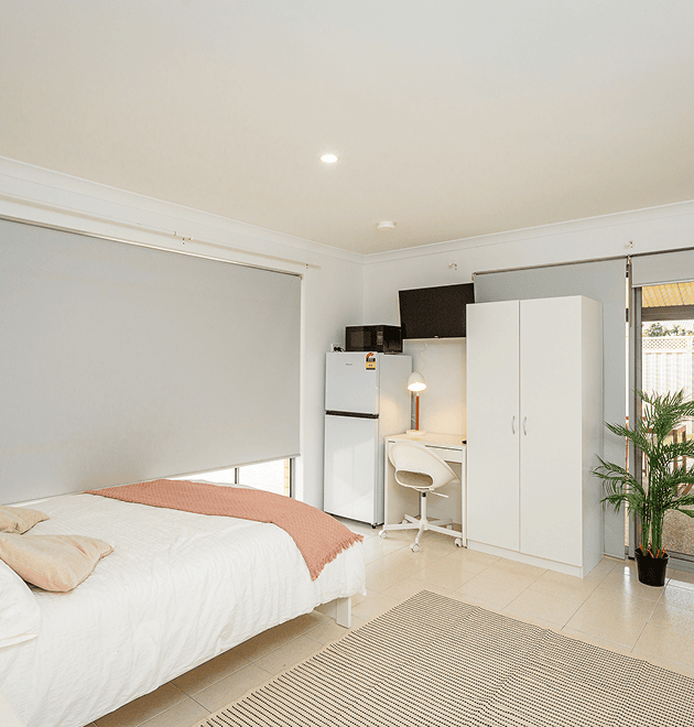 Example of how a unit in a Fraser Coast coliving home can look like