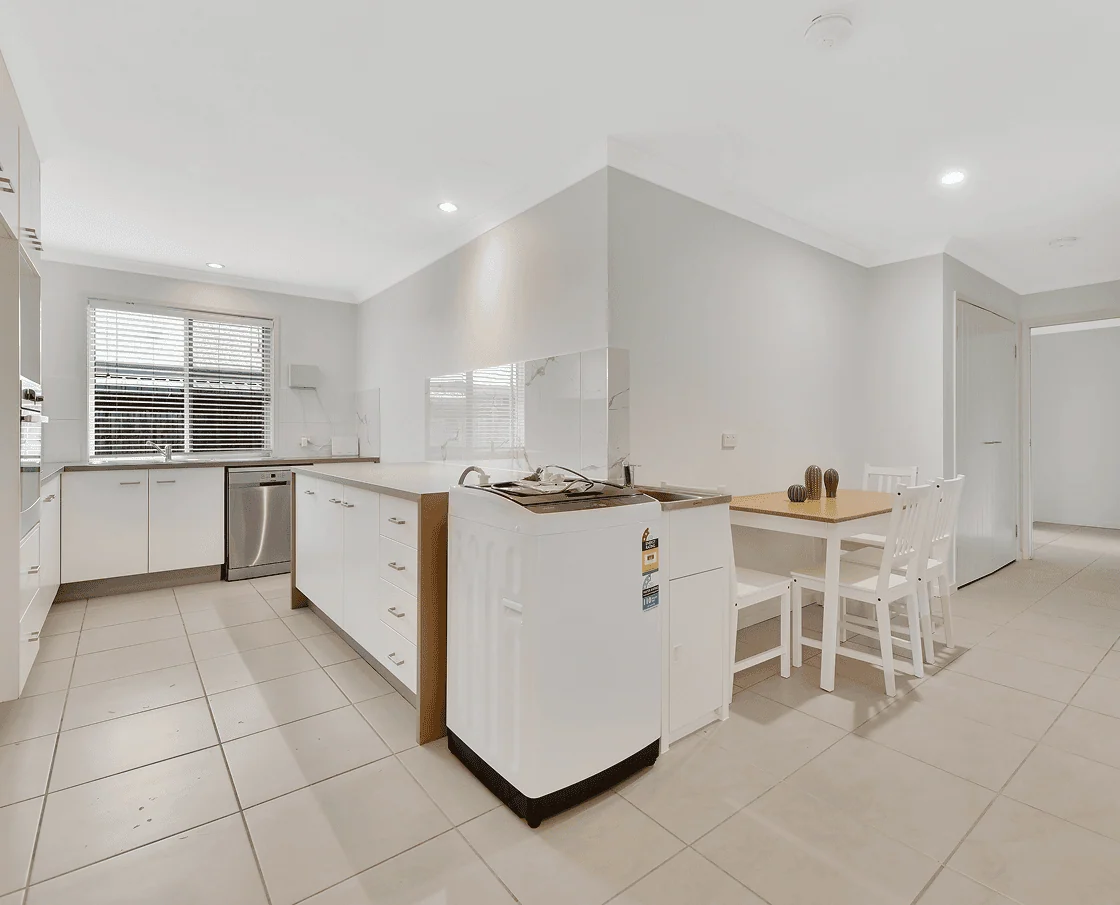 how a Fraser Coast coliving common area looks like after conversion