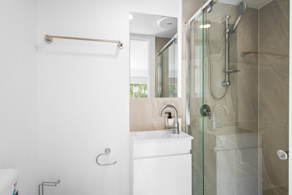 Co-living bathroom in Caloundra