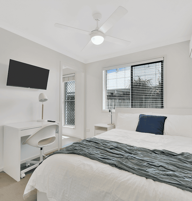 an example of a room in a Casey coliving property