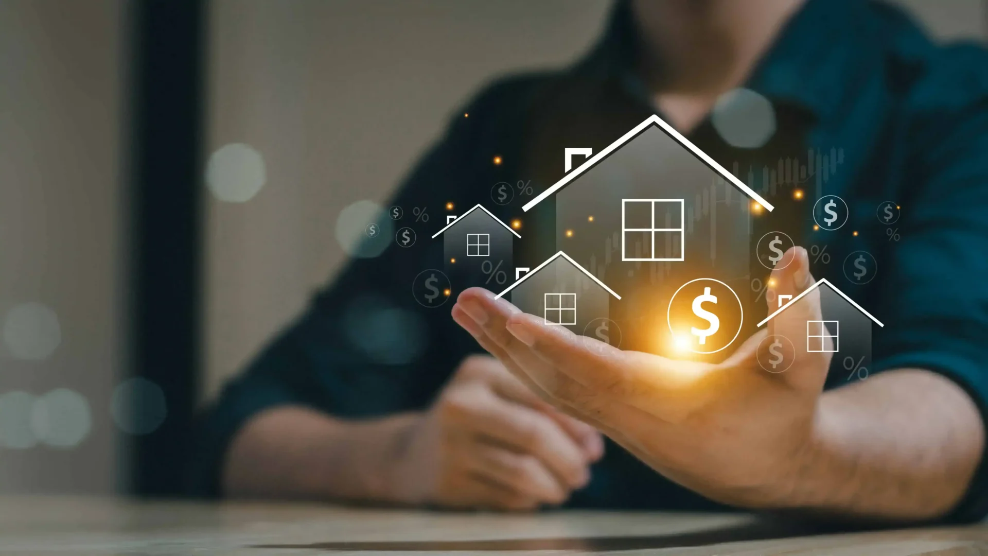 An investor calculates investment opportunities brought on by the current rental crisis.