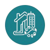 Construction and urban development symbol