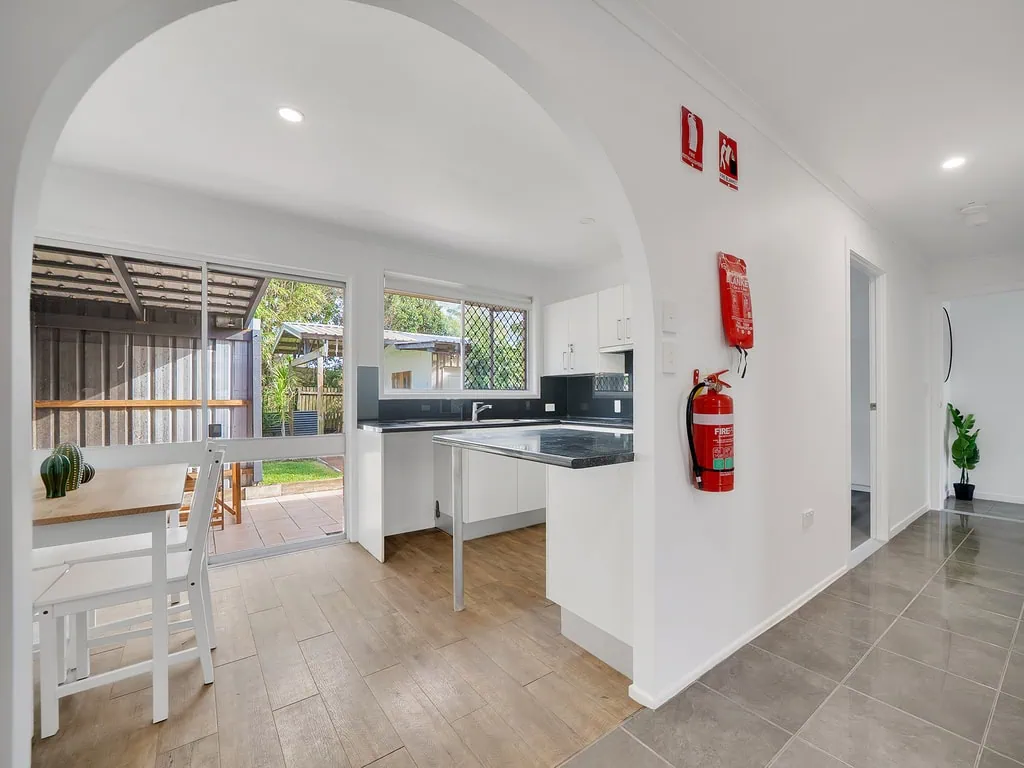 communal area of a co-living property investment