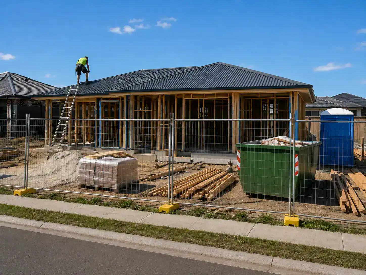 construction of co-living house that is considered a high return on investment property